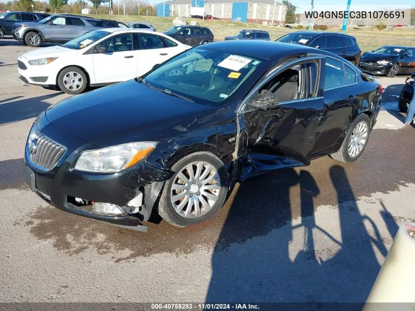 2011 Buick Regal Cxl Russelsheim VIN: W04GN5EC3B1076691 Lot: 40759283