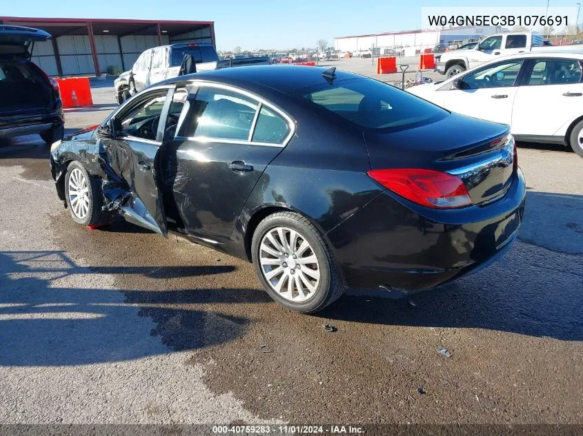 2011 Buick Regal Cxl Russelsheim VIN: W04GN5EC3B1076691 Lot: 40759283