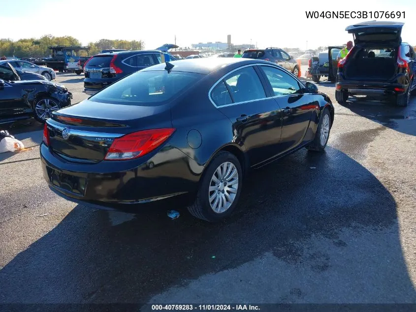 2011 Buick Regal Cxl Russelsheim VIN: W04GN5EC3B1076691 Lot: 40759283