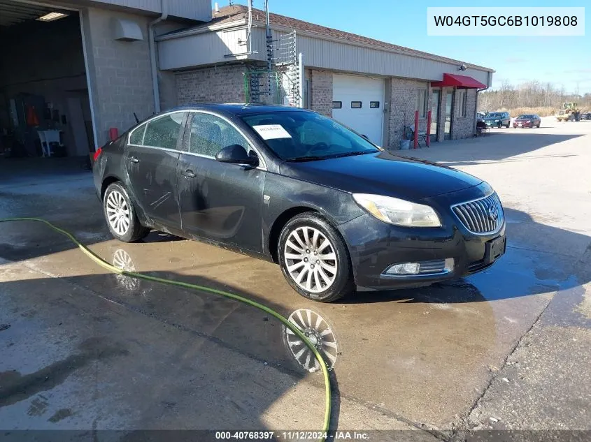 2011 Buick Regal Cxl Russelsheim VIN: W04GT5GC6B1019808 Lot: 40768397