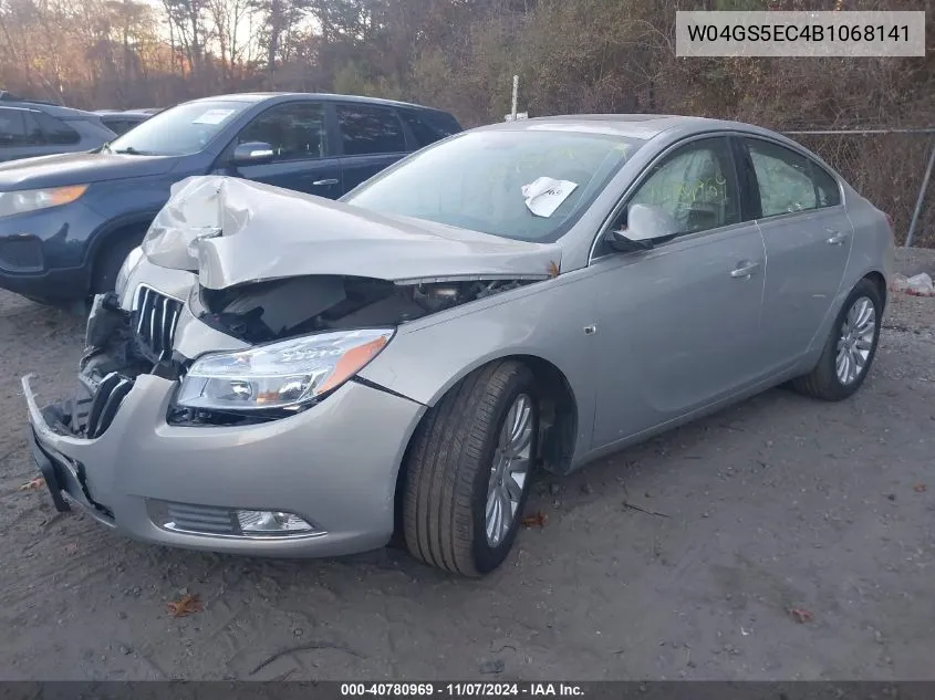 2011 Buick Regal Cxl Russelsheim VIN: W04GS5EC4B1068141 Lot: 40780969