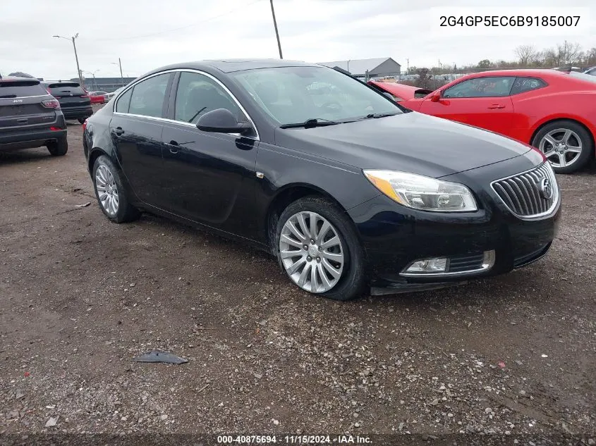 2011 Buick Regal Cxl Oshawa VIN: 2G4GP5EC6B9185007 Lot: 40875694