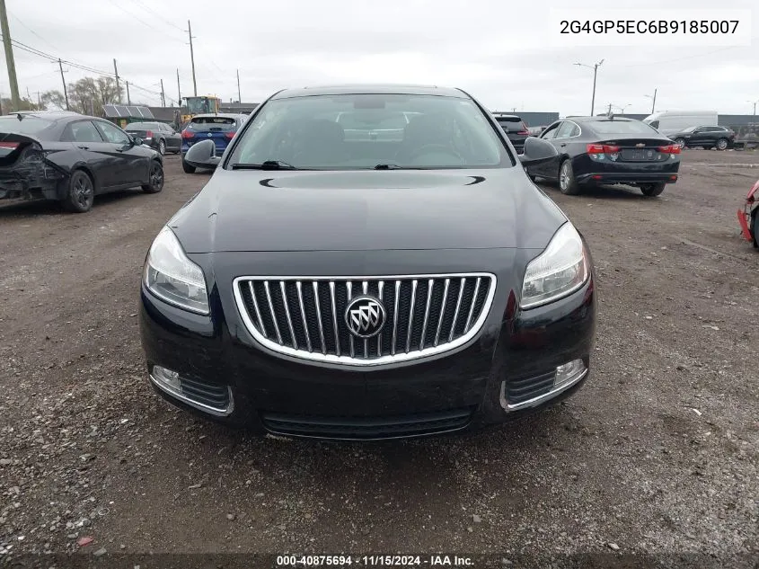 2011 Buick Regal Cxl Oshawa VIN: 2G4GP5EC6B9185007 Lot: 40875694