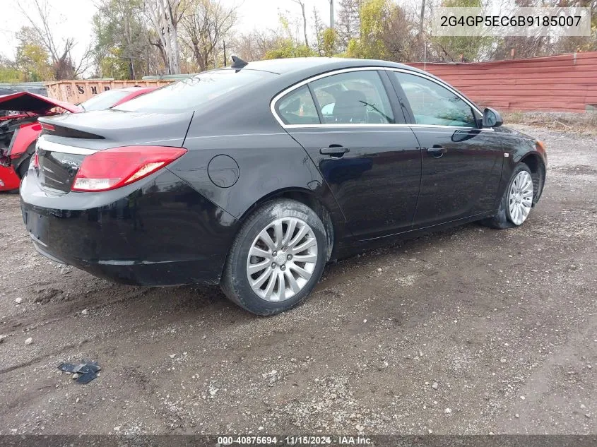 2011 Buick Regal Cxl Oshawa VIN: 2G4GP5EC6B9185007 Lot: 40875694