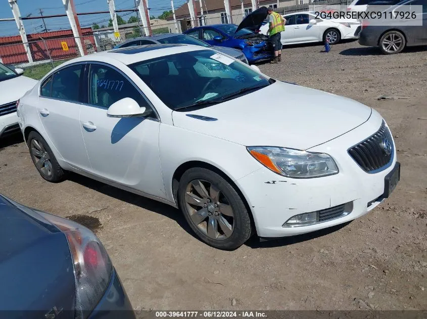 2G4GR5EKXC9117926 2012 Buick Regal