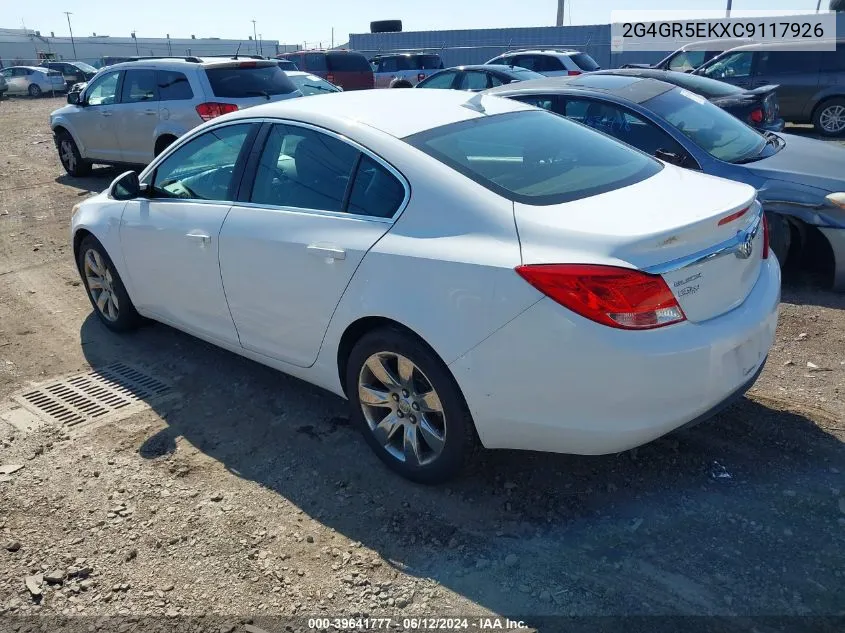 2G4GR5EKXC9117926 2012 Buick Regal