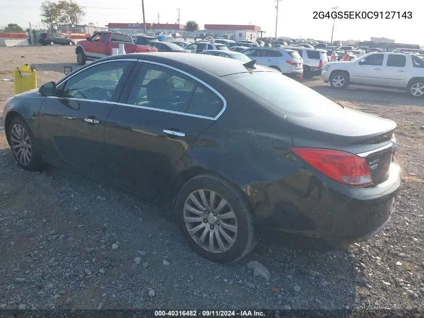 2G4GS5EK0C9127143 2012 Buick Regal Premium 1