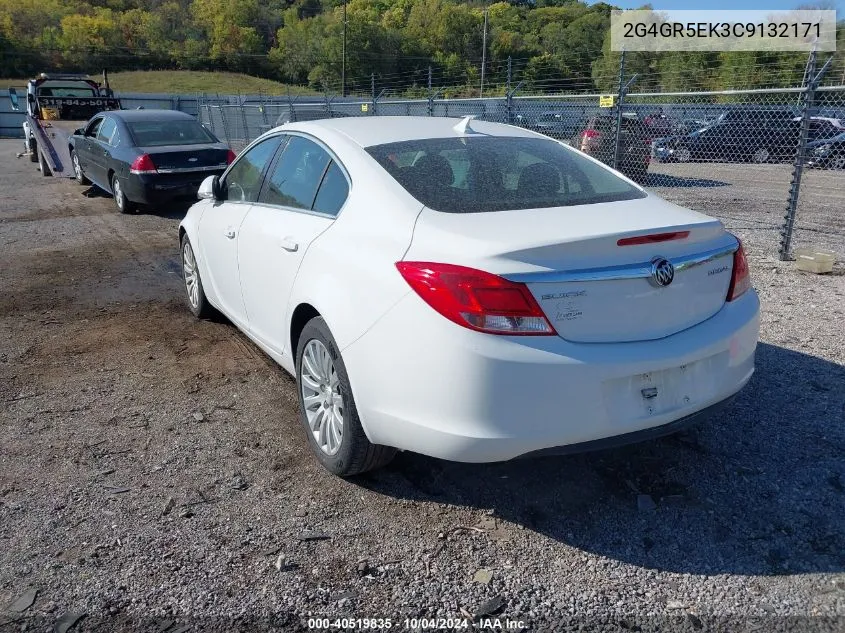 2G4GR5EK3C9132171 2012 Buick Regal