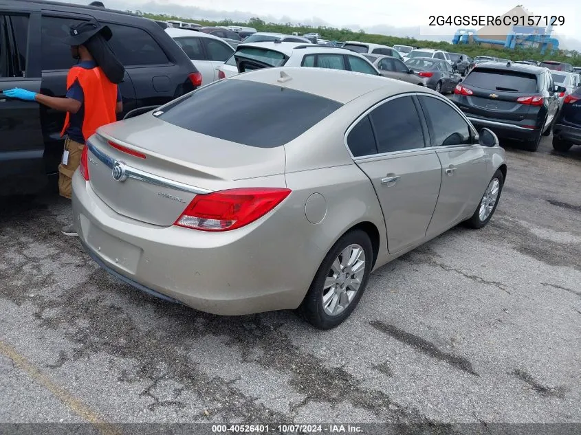 2012 Buick Regal Premium 1 VIN: 2G4GS5ER6C9157129 Lot: 40526401