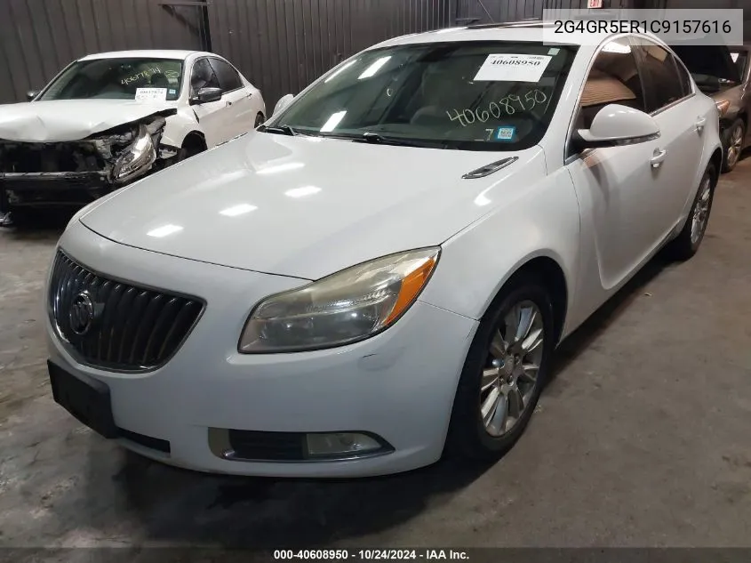 2012 Buick Regal VIN: 2G4GR5ER1C9157616 Lot: 40608950