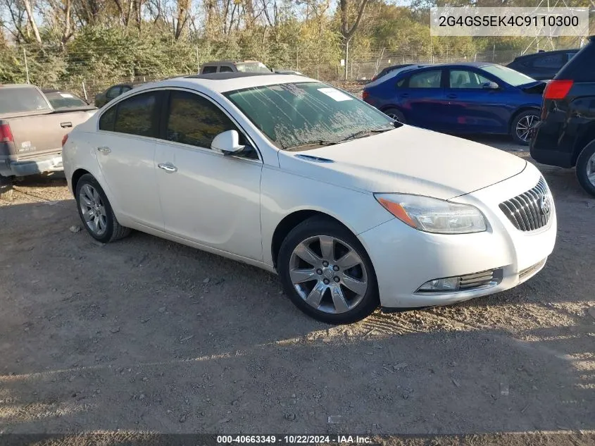 2012 Buick Regal Premium 1 VIN: 2G4GS5EK4C9110300 Lot: 40663349