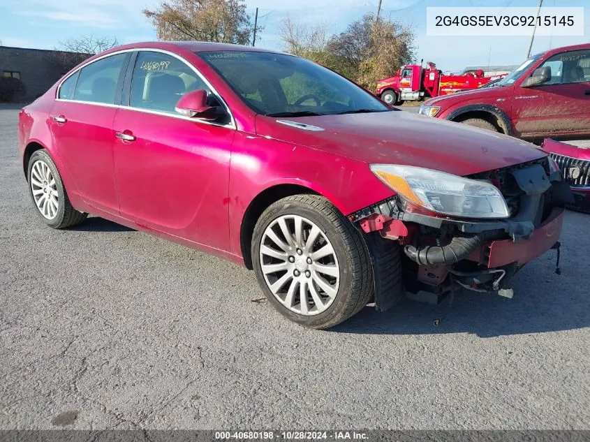 2012 Buick Regal Turbo - Premium 1 VIN: 2G4GS5EV3C9215145 Lot: 40680198