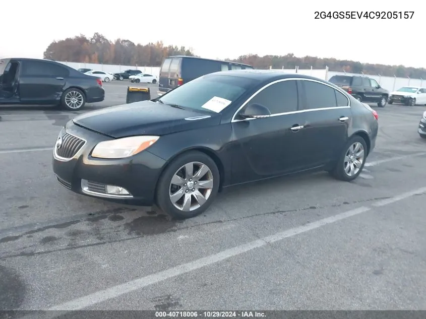 2012 Buick Regal Turbo - Premium 1 VIN: 2G4GS5EV4C9205157 Lot: 40718006