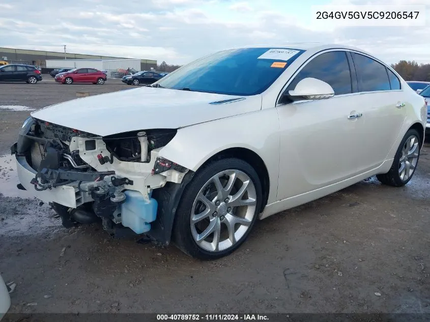 2012 Buick Regal Gs VIN: 2G4GV5GV5C9206547 Lot: 40789752