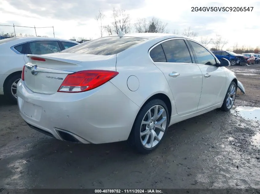 2012 Buick Regal Gs VIN: 2G4GV5GV5C9206547 Lot: 40789752