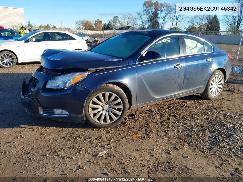 2012 Buick Regal Premium 1 VIN: 2G4GS5EK2C9146342 Lot: 40841918