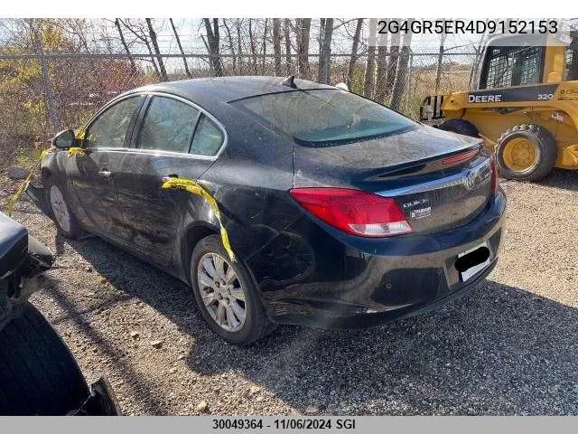 2013 Buick Regal VIN: 2G4GR5ER4D9152153 Lot: 30049364