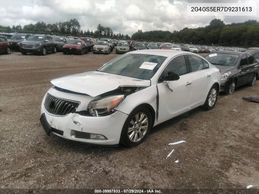 2013 Buick Regal Premium 1 VIN: 2G4GS5ER7D9231613 Lot: 39957833