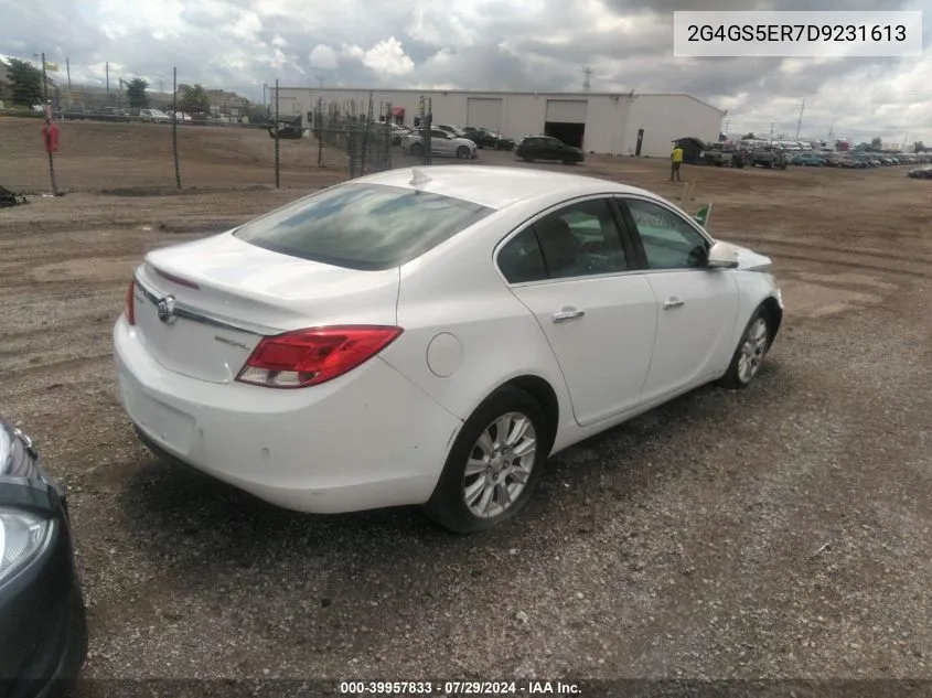 2013 Buick Regal Premium 1 VIN: 2G4GS5ER7D9231613 Lot: 39957833