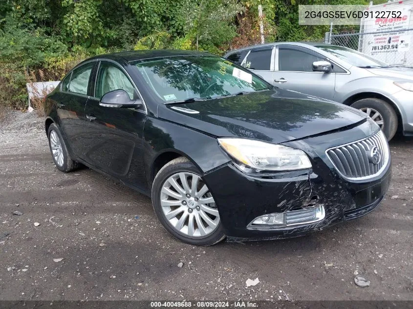 2G4GS5EV6D9122752 2013 Buick Regal Turbo - Premium 1