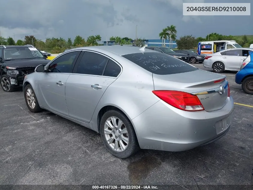 2013 Buick Regal Premium 1 VIN: 2G4GS5ER6D9210008 Lot: 40167326