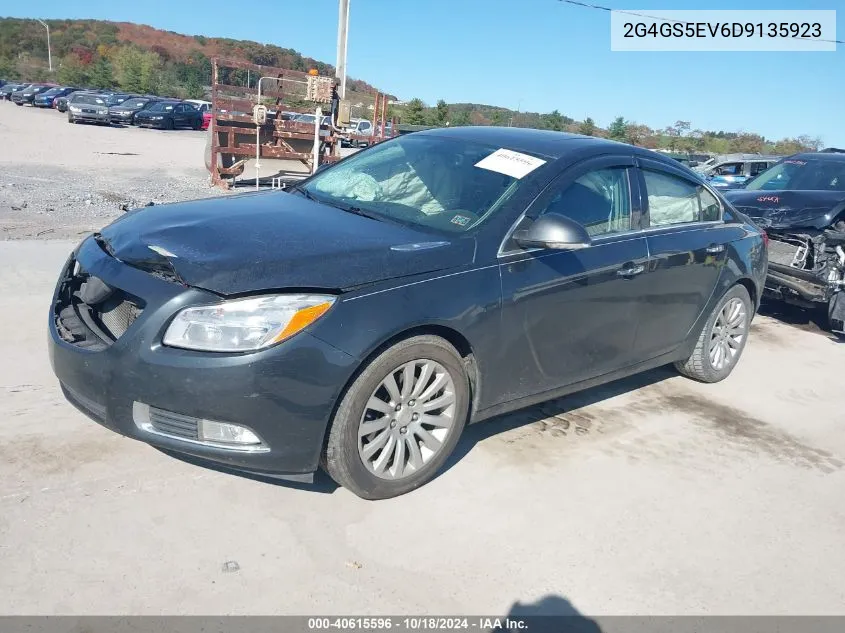 2013 Buick Regal Turbo - Premium 1 VIN: 2G4GS5EV6D9135923 Lot: 40615596