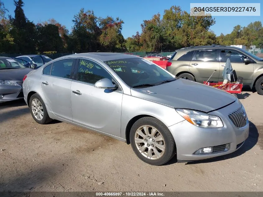 2013 Buick Regal Premium 1 VIN: 2G4GS5ER3D9227476 Lot: 40665897