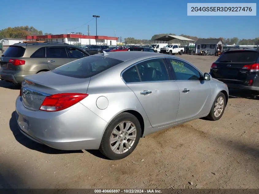 2013 Buick Regal Premium 1 VIN: 2G4GS5ER3D9227476 Lot: 40665897