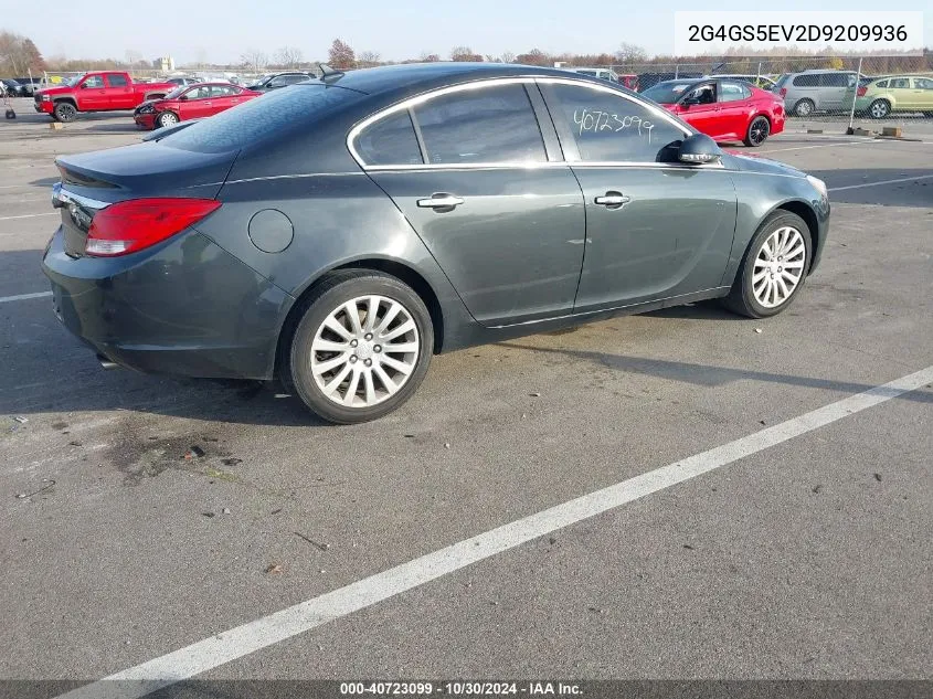 2013 Buick Regal Turbo - Premium 1 VIN: 2G4GS5EV2D9209936 Lot: 40723099