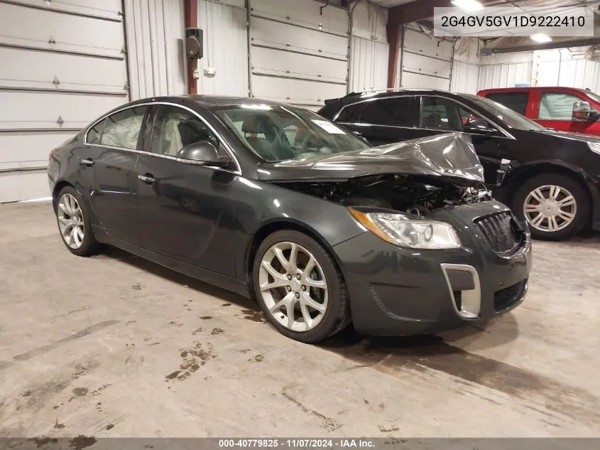 2013 Buick Regal Gs VIN: 2G4GV5GV1D9222410 Lot: 40779825