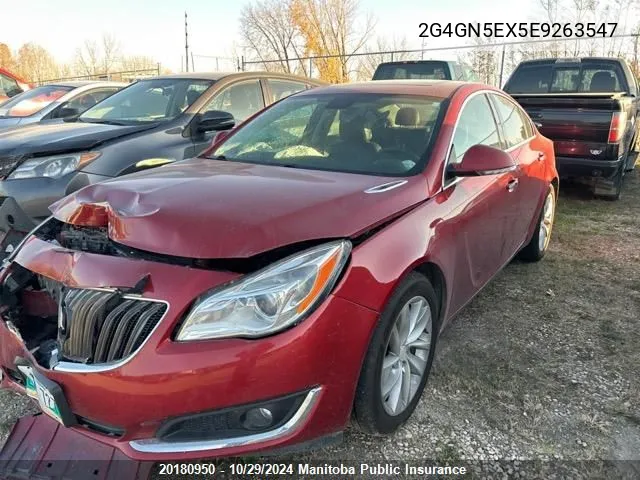 2014 Buick Regal Turbo VIN: 2G4GN5EX5E9263547 Lot: 20180950