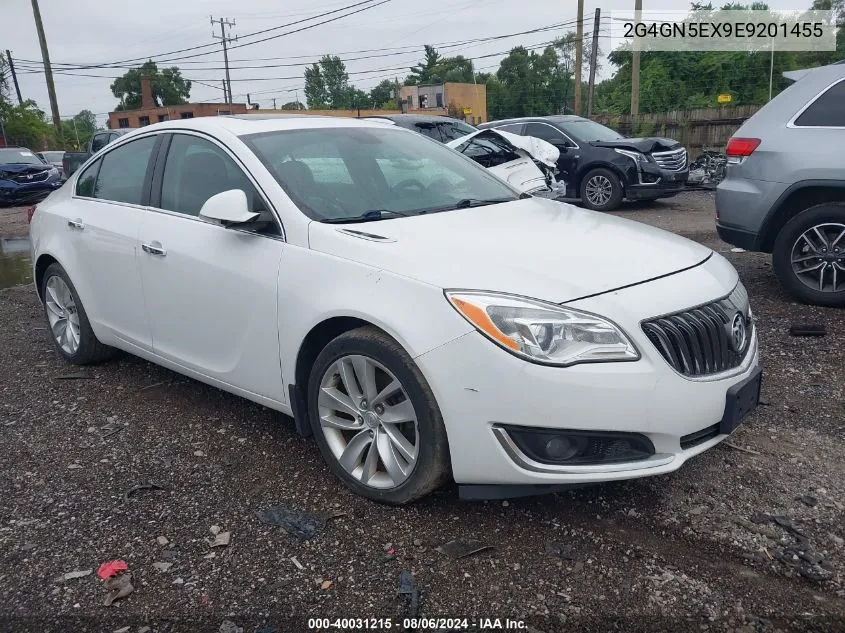 2014 Buick Regal Turbo/E-Assist Premium I VIN: 2G4GN5EX9E9201455 Lot: 40031215