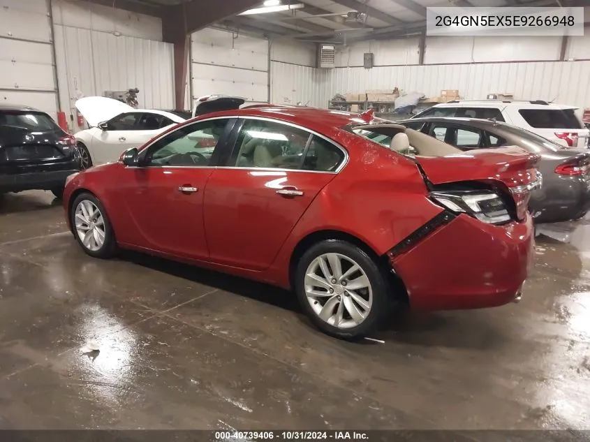 2014 Buick Regal Turbo/E-Assist Premium I VIN: 2G4GN5EX5E9266948 Lot: 40739406