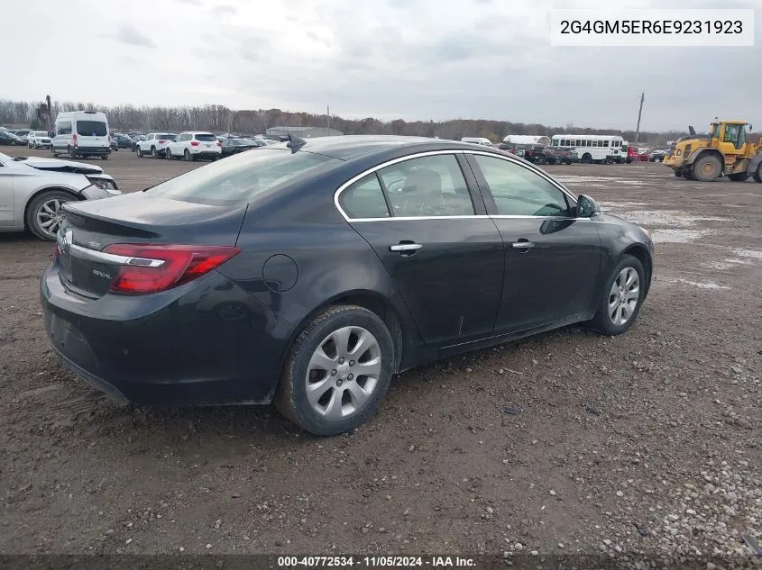 2014 Buick Regal Turbo/E-Assist Premium I VIN: 2G4GM5ER6E9231923 Lot: 40772534