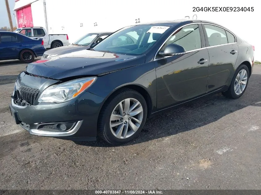 2014 Buick Regal Turbo VIN: 2G4GK5EX0E9234045 Lot: 40783847