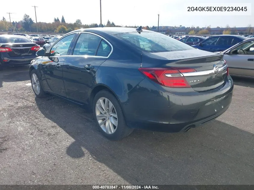 2014 Buick Regal Turbo VIN: 2G4GK5EX0E9234045 Lot: 40783847