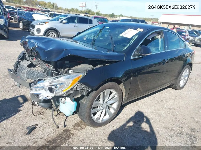 2014 Buick Regal Turbo VIN: 2G4GK5EX6E9320279 Lot: 40823199