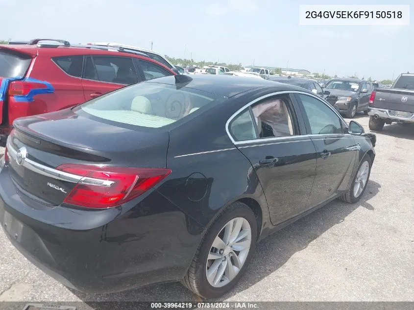 2G4GV5EK6F9150518 2015 Buick Regal 1Fl