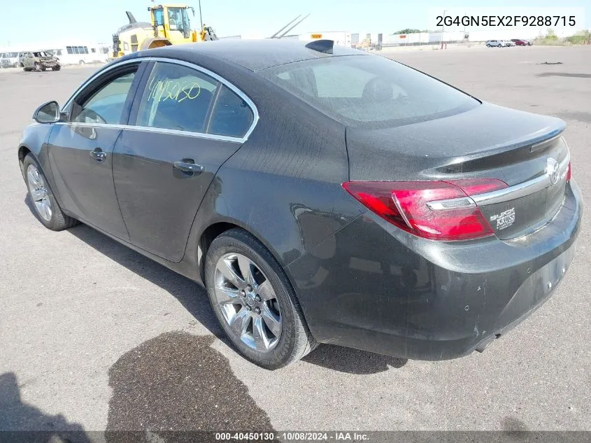 2015 Buick Regal Turbo/E-Assist Premium I VIN: 2G4GN5EX2F9288715 Lot: 40450130