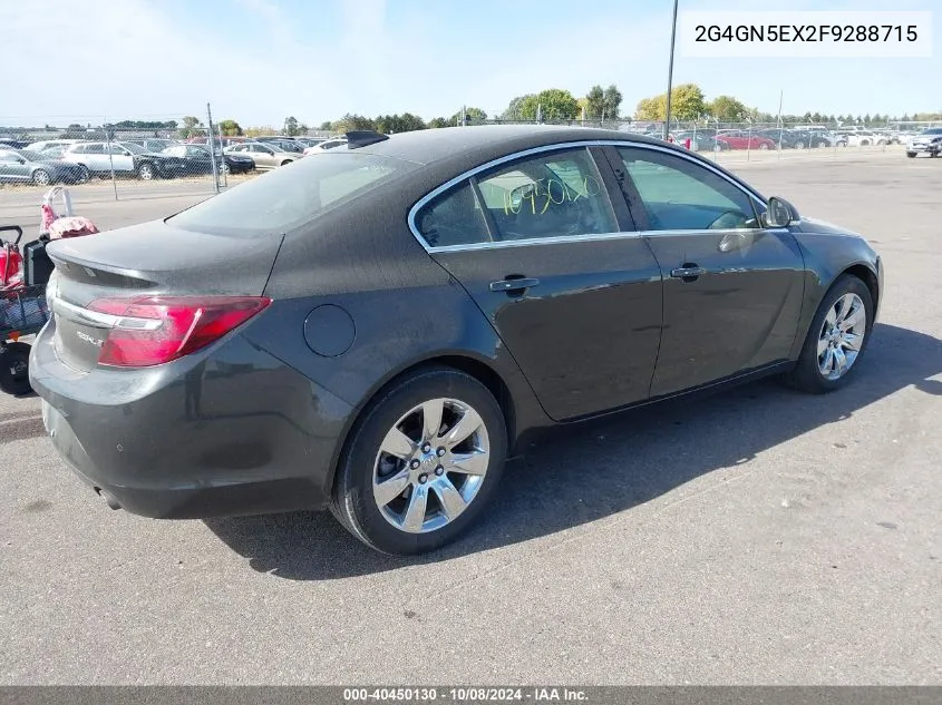 2015 Buick Regal Turbo/E-Assist Premium I VIN: 2G4GN5EX2F9288715 Lot: 40450130