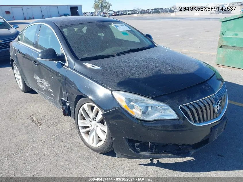 2015 Buick Regal VIN: 2G4GK5EX8F9142537 Lot: 40457444