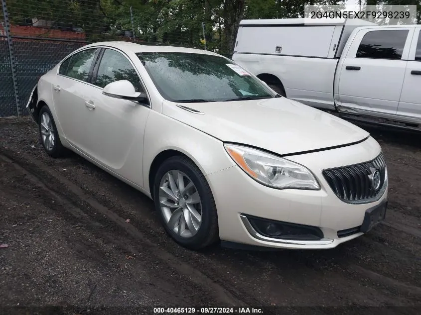 2015 Buick Regal Turbo/E-Assist Premium I VIN: 2G4GN5EX2F9298239 Lot: 40465129