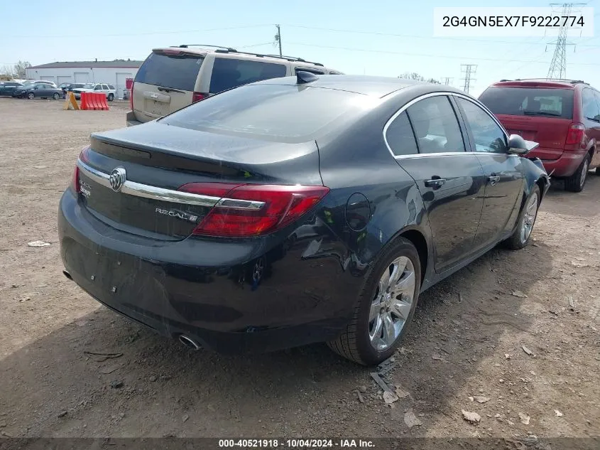 2015 Buick Regal Turbo/E-Assist Premium I VIN: 2G4GN5EX7F9222774 Lot: 40521918