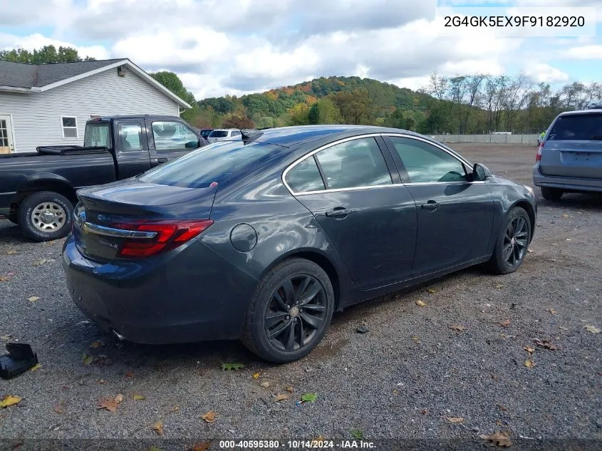 2015 Buick Regal Turbo VIN: 2G4GK5EX9F9182920 Lot: 40595380