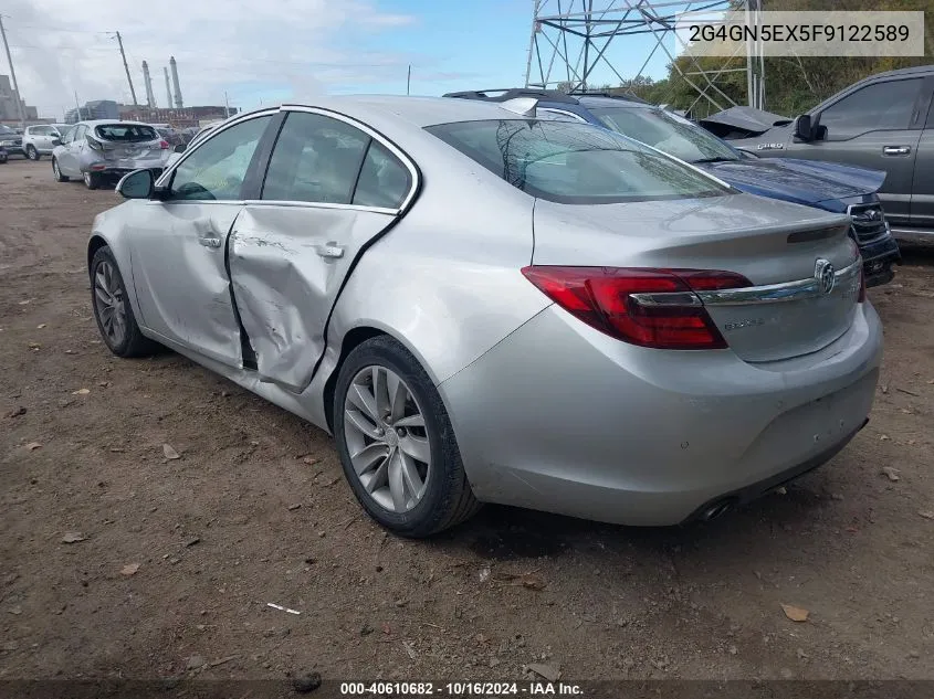 2015 Buick Regal Turbo/E-Assist Premium I VIN: 2G4GN5EX5F9122589 Lot: 40610682