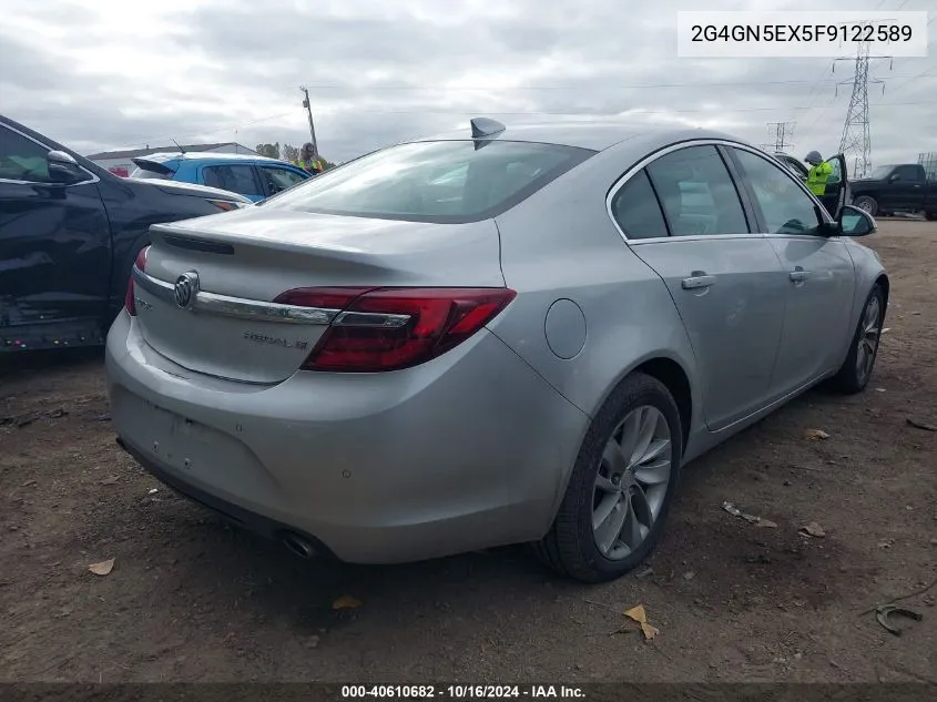 2015 Buick Regal Turbo/E-Assist Premium I VIN: 2G4GN5EX5F9122589 Lot: 40610682