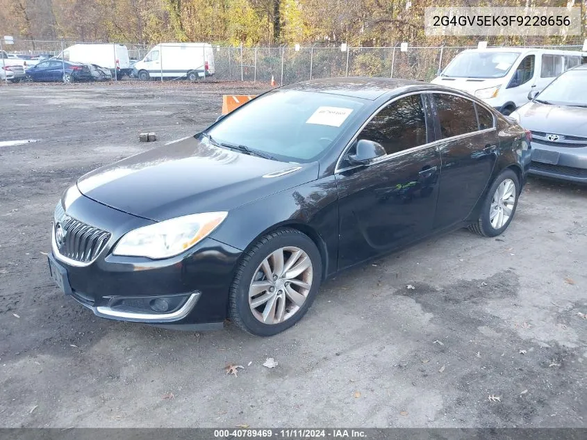 2015 Buick Regal 1Fl VIN: 2G4GV5EK3F9228656 Lot: 40789469