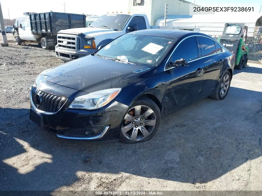 2015 Buick Regal Turbo Premium I VIN: 2G4GP5EX3F9238691 Lot: 40792072