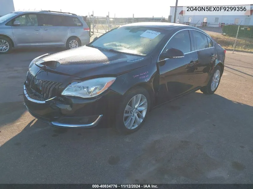 2015 Buick Regal Turbo/E-Assist Premium I VIN: 2G4GN5EX0F9299356 Lot: 40834776