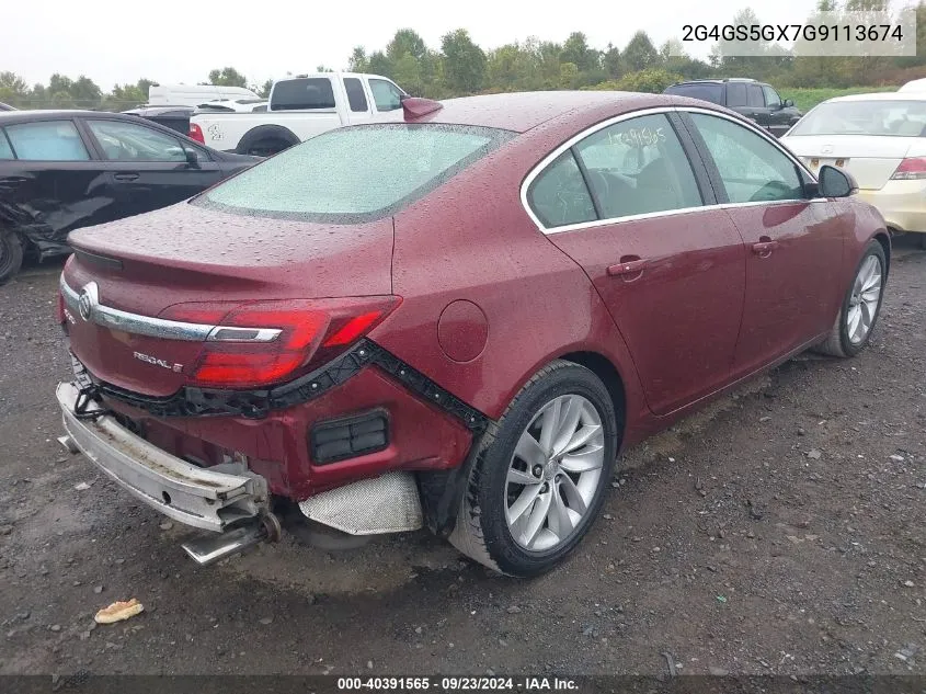 2G4GS5GX7G9113674 2016 Buick Regal Premium